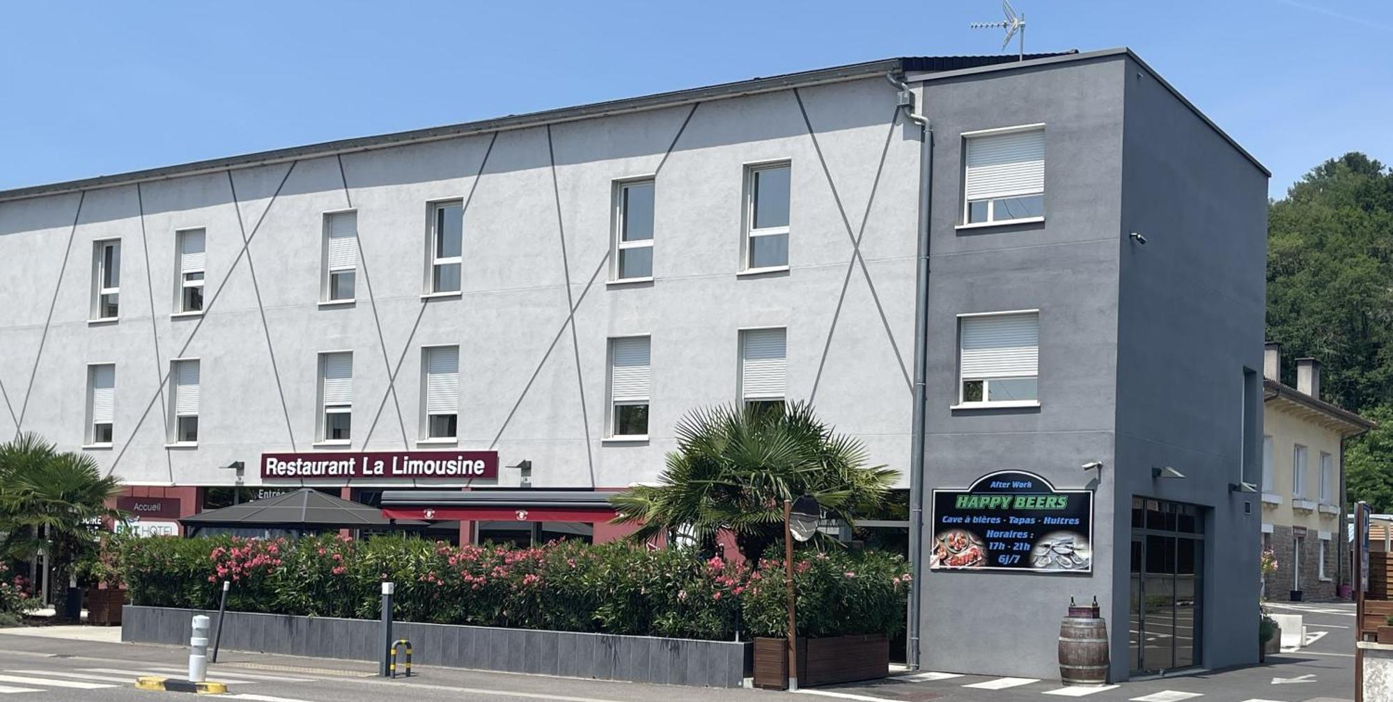 מאלמור Brit Hotel Brive La Gaillarde - Restaurant La Limousine מראה חיצוני תמונה