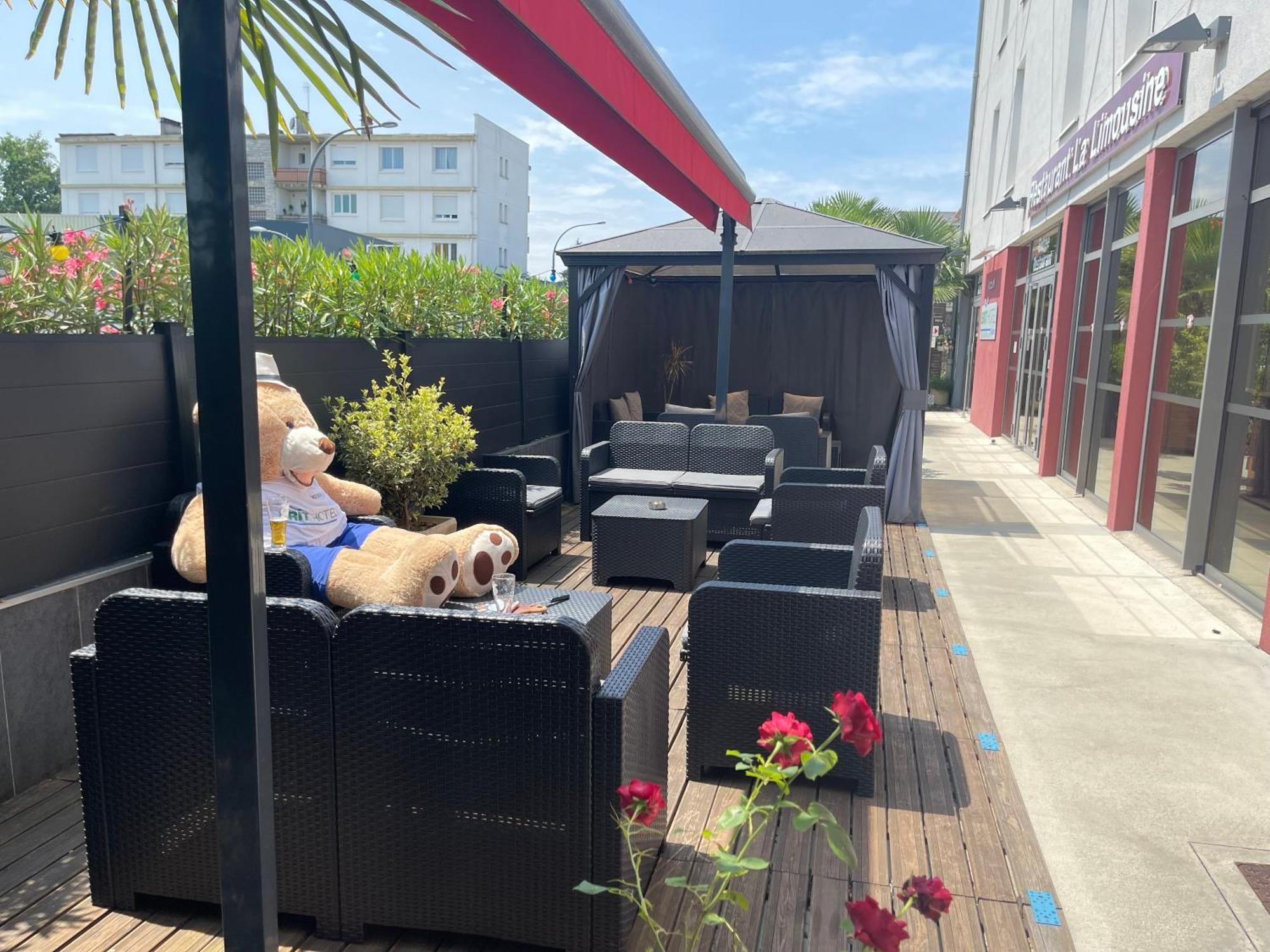 מאלמור Brit Hotel Brive La Gaillarde - Restaurant La Limousine מראה חיצוני תמונה