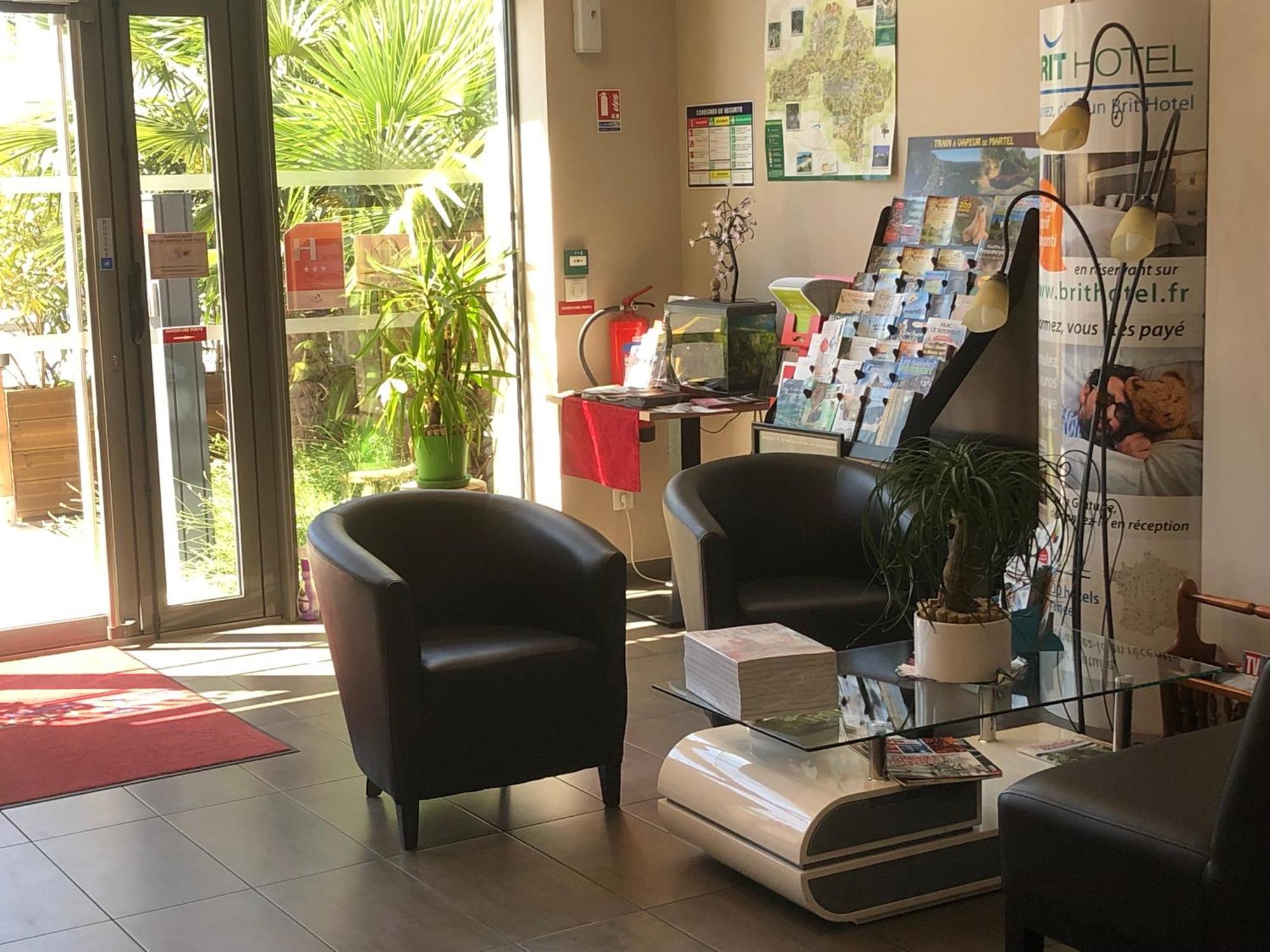 מאלמור Brit Hotel Brive La Gaillarde - Restaurant La Limousine מראה חיצוני תמונה