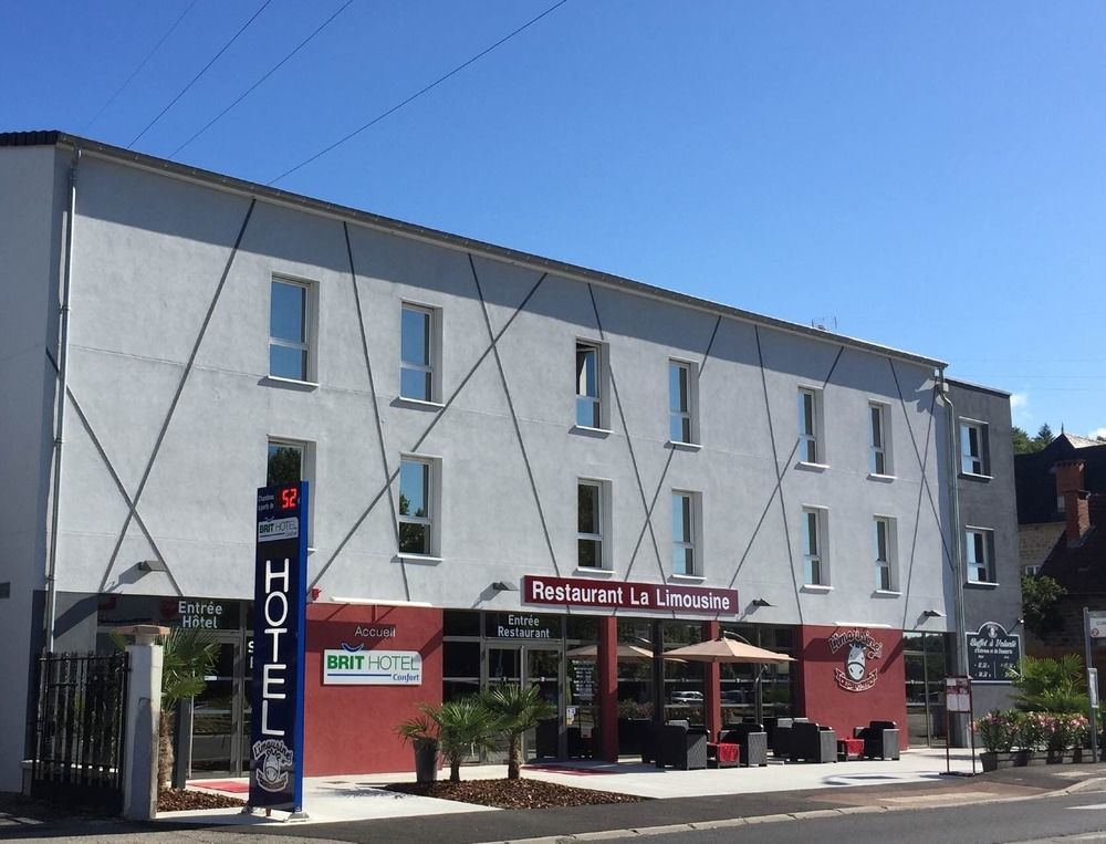 מאלמור Brit Hotel Brive La Gaillarde - Restaurant La Limousine מראה חיצוני תמונה